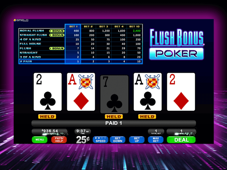 Flush Bonus Poker 1