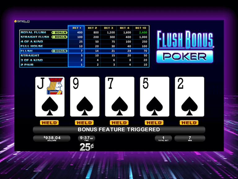 Flush Bonus Poker 2