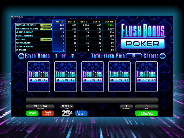 Flush Bonus Poker 3