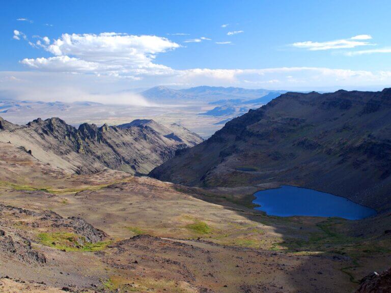 Wildhorse Lake on Steen Mountain in Harney County