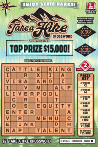 Take A Hike Crossword Front