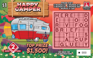 Happy Camper Crossword Front