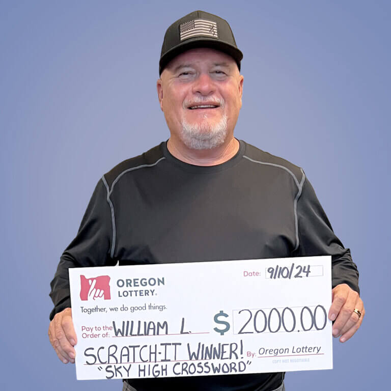 Scratch-it winner William L.